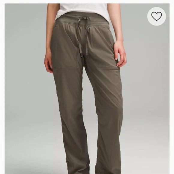 Lululemon women’s army green dance studio pant - Picture 6 of 8